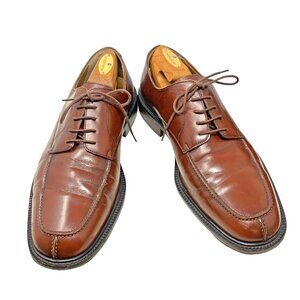 Cole Haan City Calhoun Brown Leather Split Toe‎ Dress Oxfords